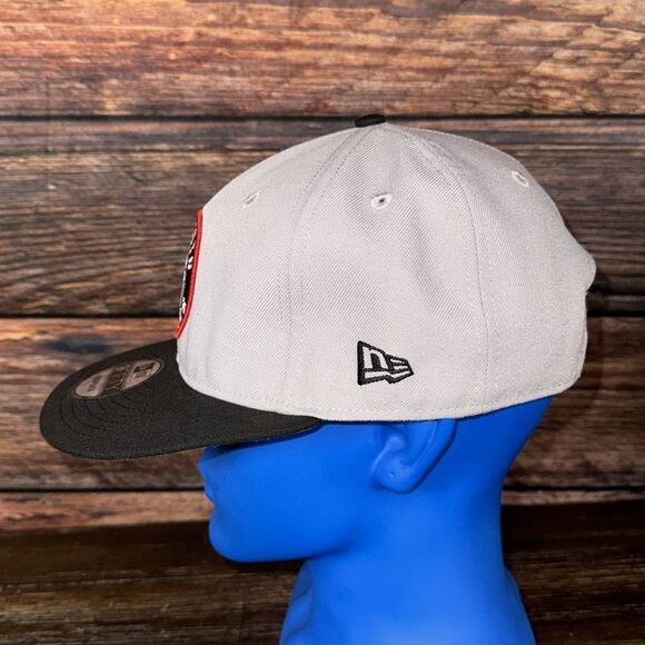 New Eta 9Fifty Toronto Raptors Grey/Black SnapBack Cap - Picture 5 of 8